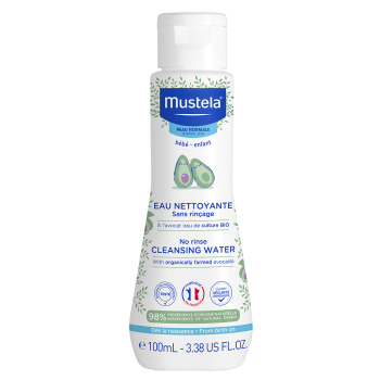 Eau nettoyante sans rinçage Mustela - flacon de 100ml
