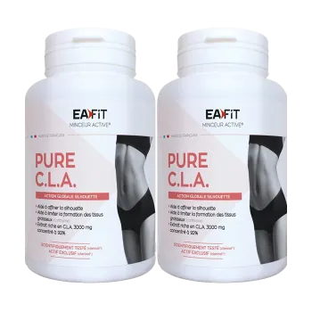 Minceur active pure CLA Eafit - lot de 2 boîtes de 90 capsules