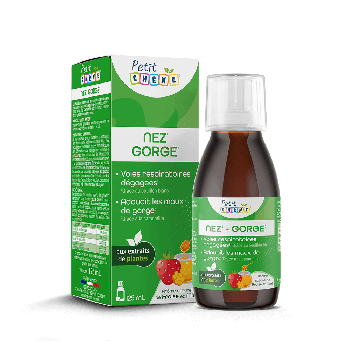 Petit Chêne confort respiratoire Les 3 Chênes - flacon de 125ml