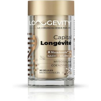 Longevity capital longévité Les 3 Chênes - pot de 30 gélules 