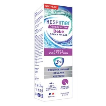 Spray nasal bébé décongestion Respimer - spray de 100ml