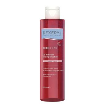 Dexeryl Dexeclear gel moussant anti-imperfections Pierre Fabre