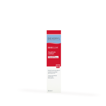 Dexeryl Dexeclear aquafluide matifiant SPF50+ Pierre Fabre - tube de 40ml