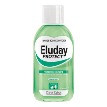 Eluday Protect bain de bouche protection complète Pierre Fabre - flacon de 500 ml