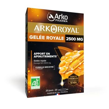 ArkoRoyal Gelée royale bio 2500mg Arkopharma