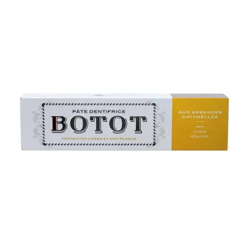 Pâte dentifrice Anis Citrus Réglisse Botot - tube de 75 ml