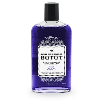 Bain de bouche Figue menthe cannelle Botot - flacon de 250 ml
