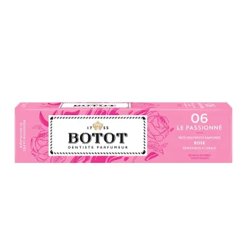 Pâte dentifrice Rose 06 Le Passionné Botot - tube de 75 ml