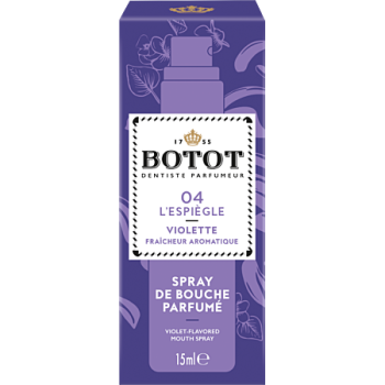 Spray de bouche parfumé Violette 04 l'Espiègle Botot - spray de 15ml