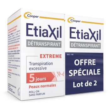 Détranspirant sudo-régulateur peaux normales aisselles Etiaxil