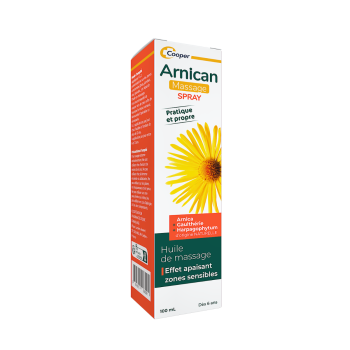 Arnican huile de massage Cooper - spray de 100ml