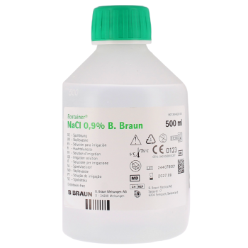 Ecotainer NaCl 0,9% solution d'irrigation B.Braun - flacon de 500ml