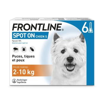 Spot On chiens 2-10 kg Frontline