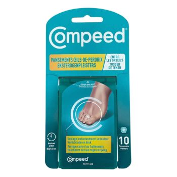 Pansements oeils-de-perdrix Compeed - boite de 10 pansements