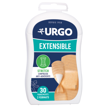 Pansement extensible Urgo - boite de 30 pansements