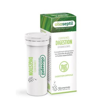 Olioseptil Digestion - 10 comprim&eacute;s effervescents