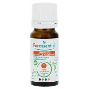 Huile essentielle Santal de Nouvelle- Calédonie Bio Puressentiel - flacon de 5ml