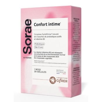 Sorae Confort intime Gifrer - boite de 30 gélules