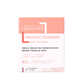 Protectoderm anti-taches Lescuyer - boîte de 60 gélules