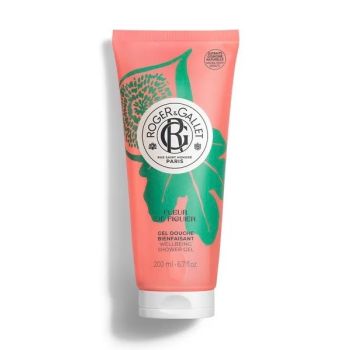 Gel douche bienfaisant fleur de figuier Roger & Gallet - tube de 200ml