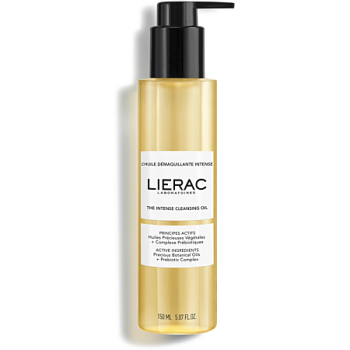L'huile démaquillante intense Lierac - flacon-pompe de 150ml