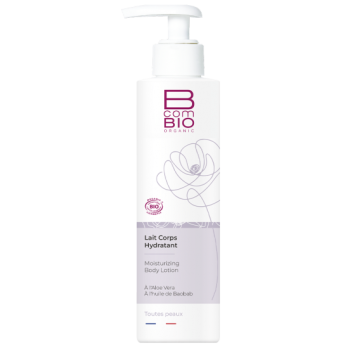 Lait corps hydratant BcomBIO - flacon pompe de 200 ml