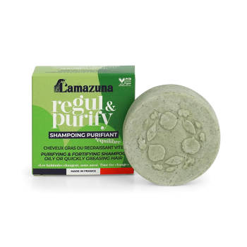 Shampooing solide cheveux gras Lamazuna - pain de 70g