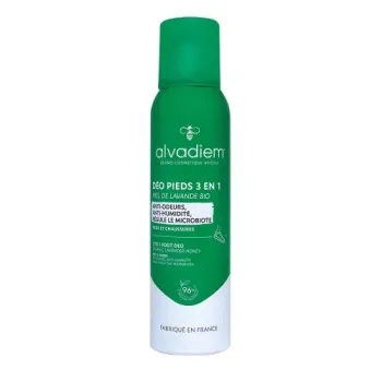 Déo pieds 3 en 1 Alvadiem - spray de 150ml