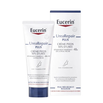UreaRepair Plus crème pieds 10% d'urée Eucerin