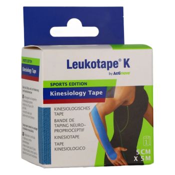 Leukotape K bande adhésive élastique BSN medical - bande de 5cm x 5m