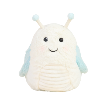 Cozy peluche bouillotte Warmies Escargot Soframar - 1 bouillotte de 19 cm