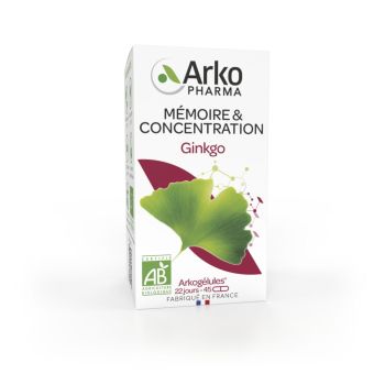 Arkog&eacute;lules Ginkgo bio Arkopharma