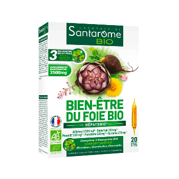 Bien-être du foie hépatonic Bio Santarome