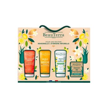 Coffret cadeau Beauterra - pochette de 4 produits