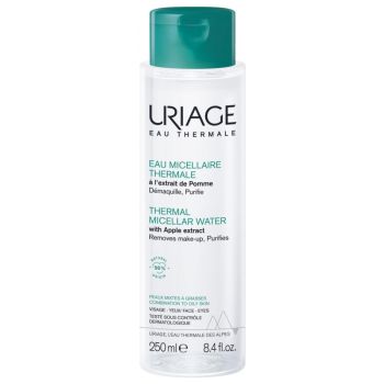 Eau micellaire thermale peaux mixtes à grasses Uriage - flacon de 250 ml