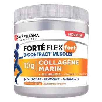 FortéFlex fort d-contract muscles collagène marin Forté Pharma - pot de 334g