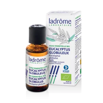 Huile essentielle Eucalyptus globuleux bio Ladrôme - flacon de 30ml
