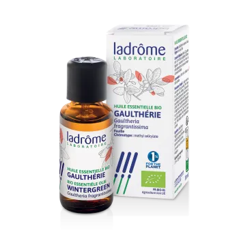 Huile essentielle Gaulthérie bio Ladrôme - flacon de 30ml