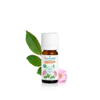Huile essentielle rose de damas bio Puressentiel - flacon de 2ml