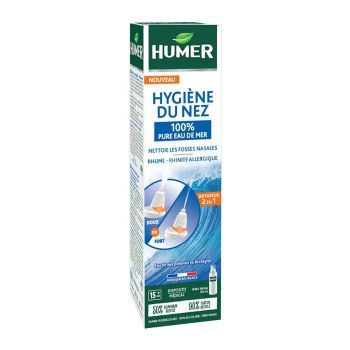 Humer hygiène du nez eau de mer adulte