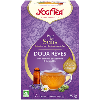 Infusion Doux Rêves Yogi Tea - boite de 17 sachets