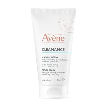 Cleanance Masque détox peaux sensibles à imperfections Avène - tube de 50ml