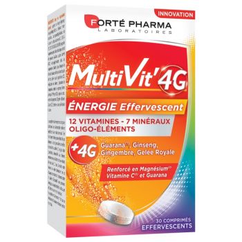 MultiVit 4G Énergie effervescent Forté Pharma