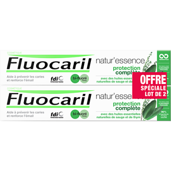 Natur'Essence Dentifrice protection complète bi-fluoré Fluocaril