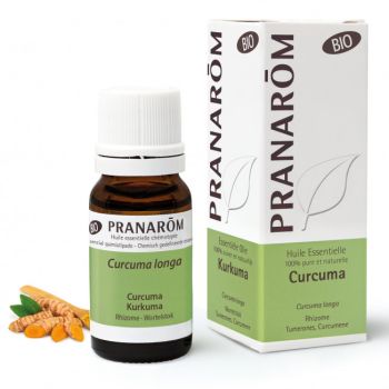 Huile essentielle curcuma longa bio Pranarôm - flacon de 10ml