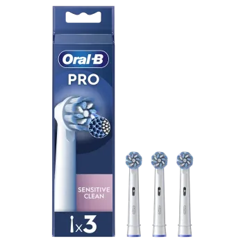 Sensitive Clean Brossettes de rechange Oral-B - 3 brossettes