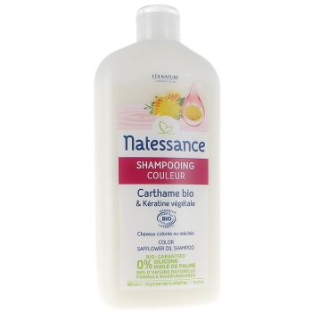 Shampooing couleur bio Natessance - flacon de 500 ml