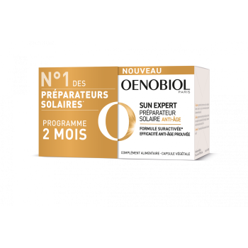 Sun Expert Préparateur solaire anti-âge Oenobiol