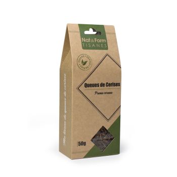 Tisane Queues de cerise drainage Nat & Form - sachet de 50g