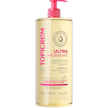 Ultra hydratant huile de douche Topicrem